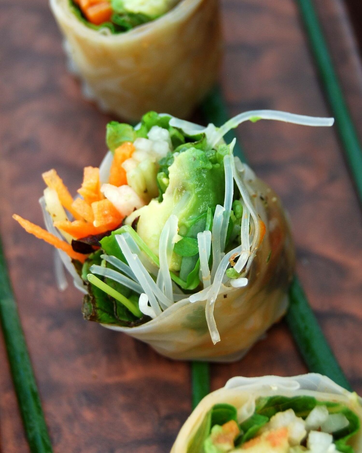 Art of Eating's summer roll. COURTESY ART OF EATING