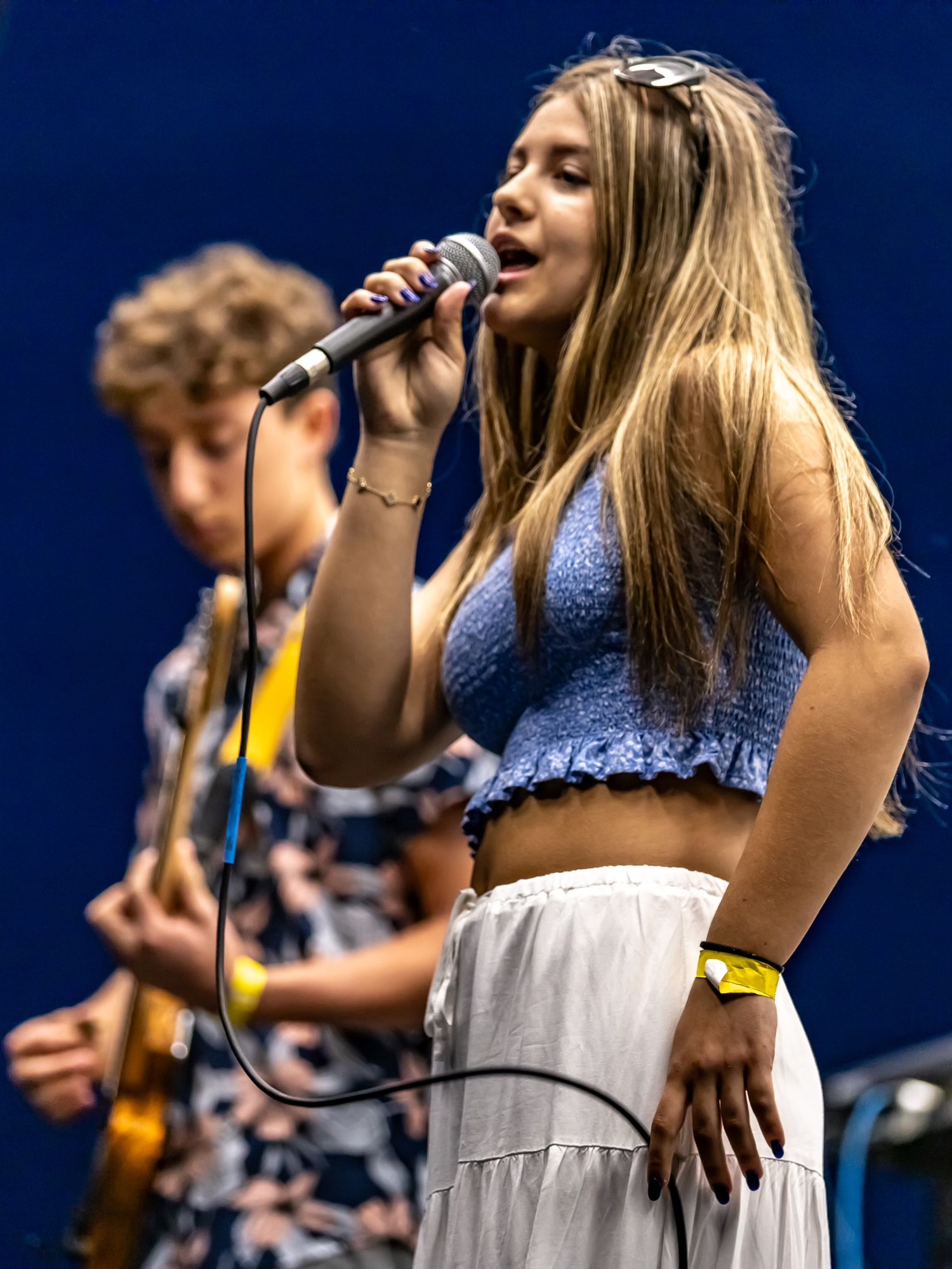 Charlotte Summar of Endless Summar performing at Battle of The Bands. COURTESY RYAN D'AMICO