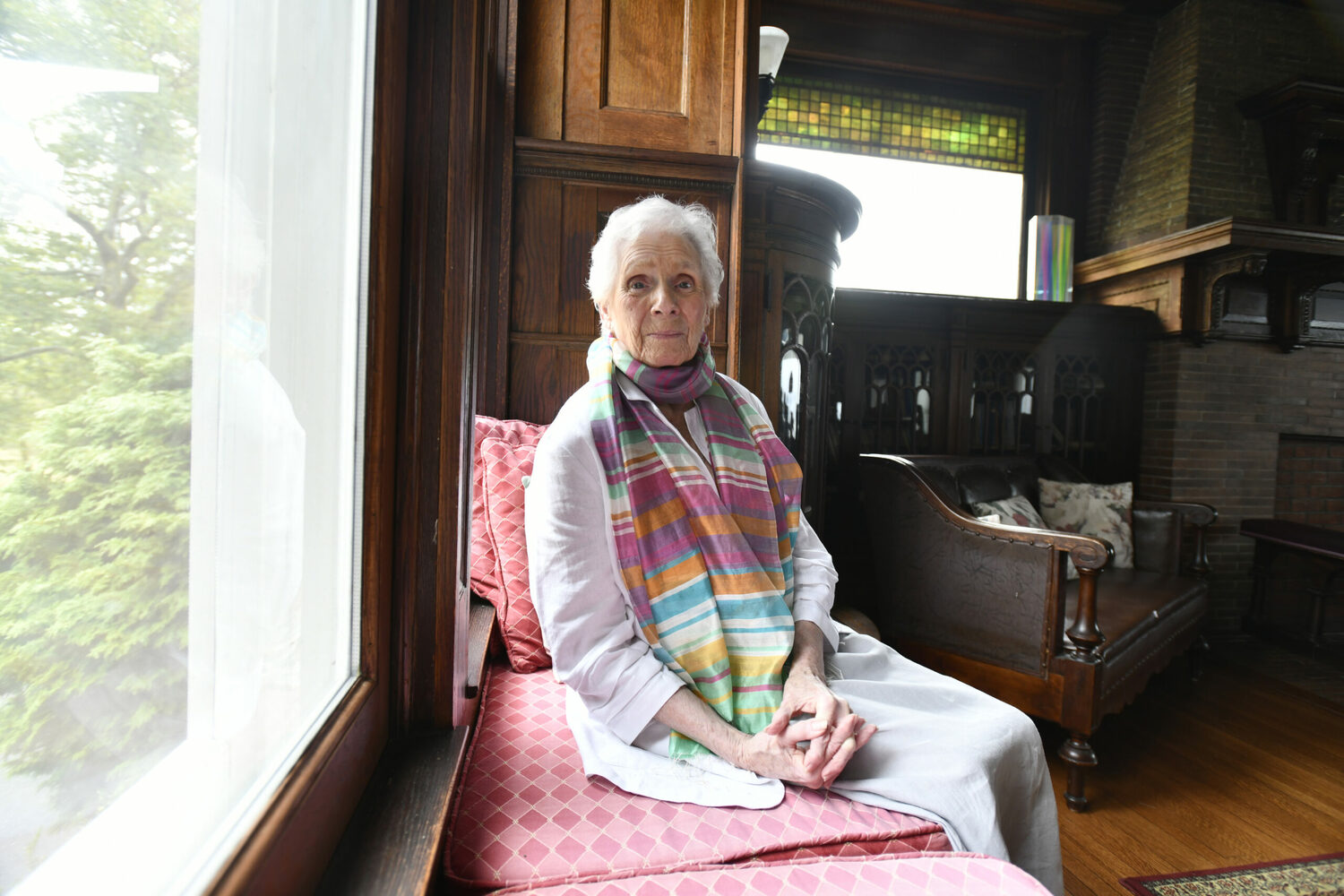 Sister Ann Marino photographed at Cormaria in 2022.  DANA SHAW