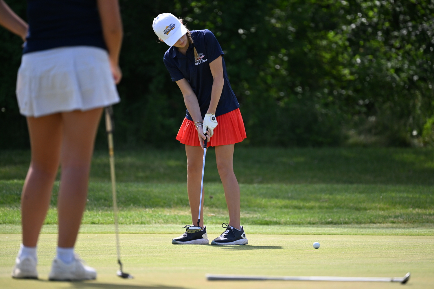 Jillian Switochia  at the New York State Girls Golf Championships at The Edison Club in Rexford.   LISS PHILLIPS