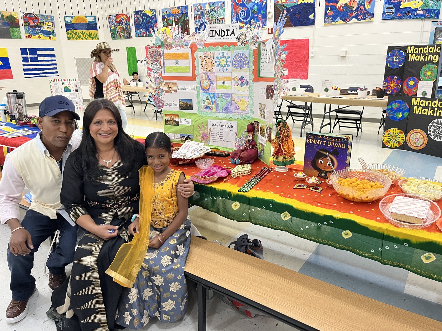 East Quogue School recently hosted a Cultural Fair. COURTESY EAST QUOGUE SCHOOL