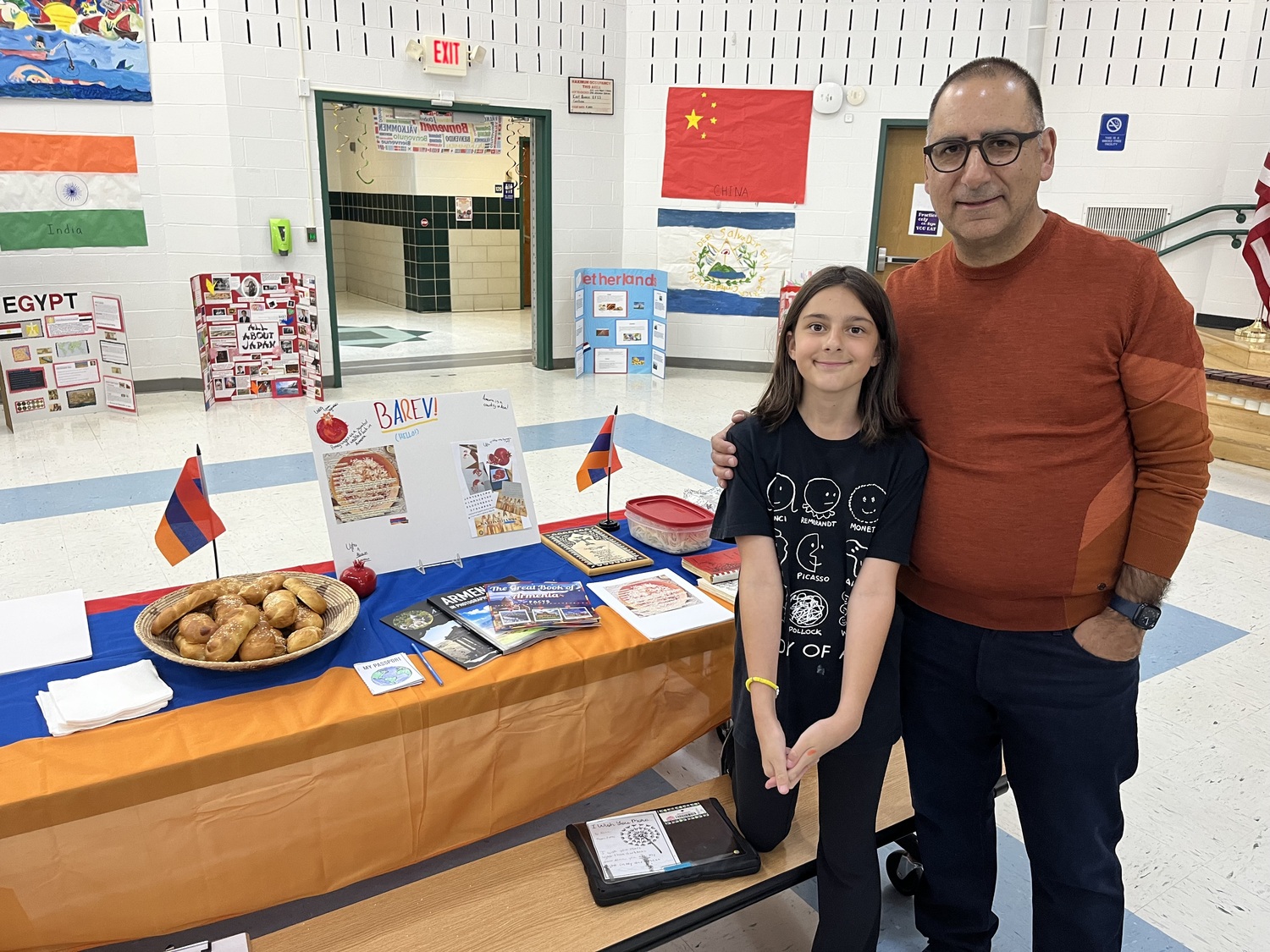 East Quogue School recently hosted a Cultural Fair. COURTESY EAST QUOGUE SCHOOL