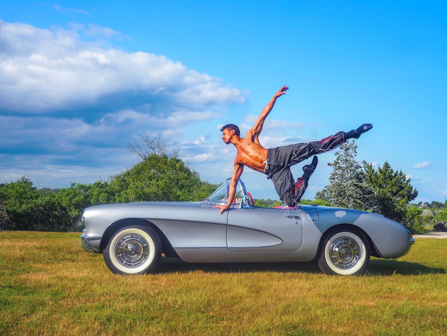 Jose Sebastian of Hamptons Dance Project at Fireplace Lodge in Springs. ARTHUR ELGORT