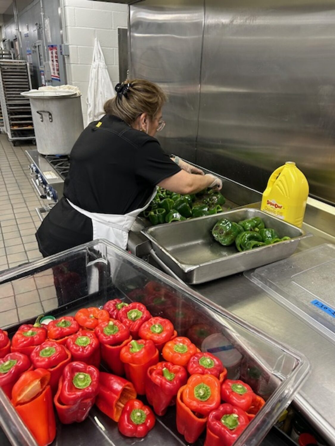 The Summer Food Service Program at Southampton Schools will include lots of fresh produce, some sourced from area farms. COURTESY REGAN KIEMBOCK