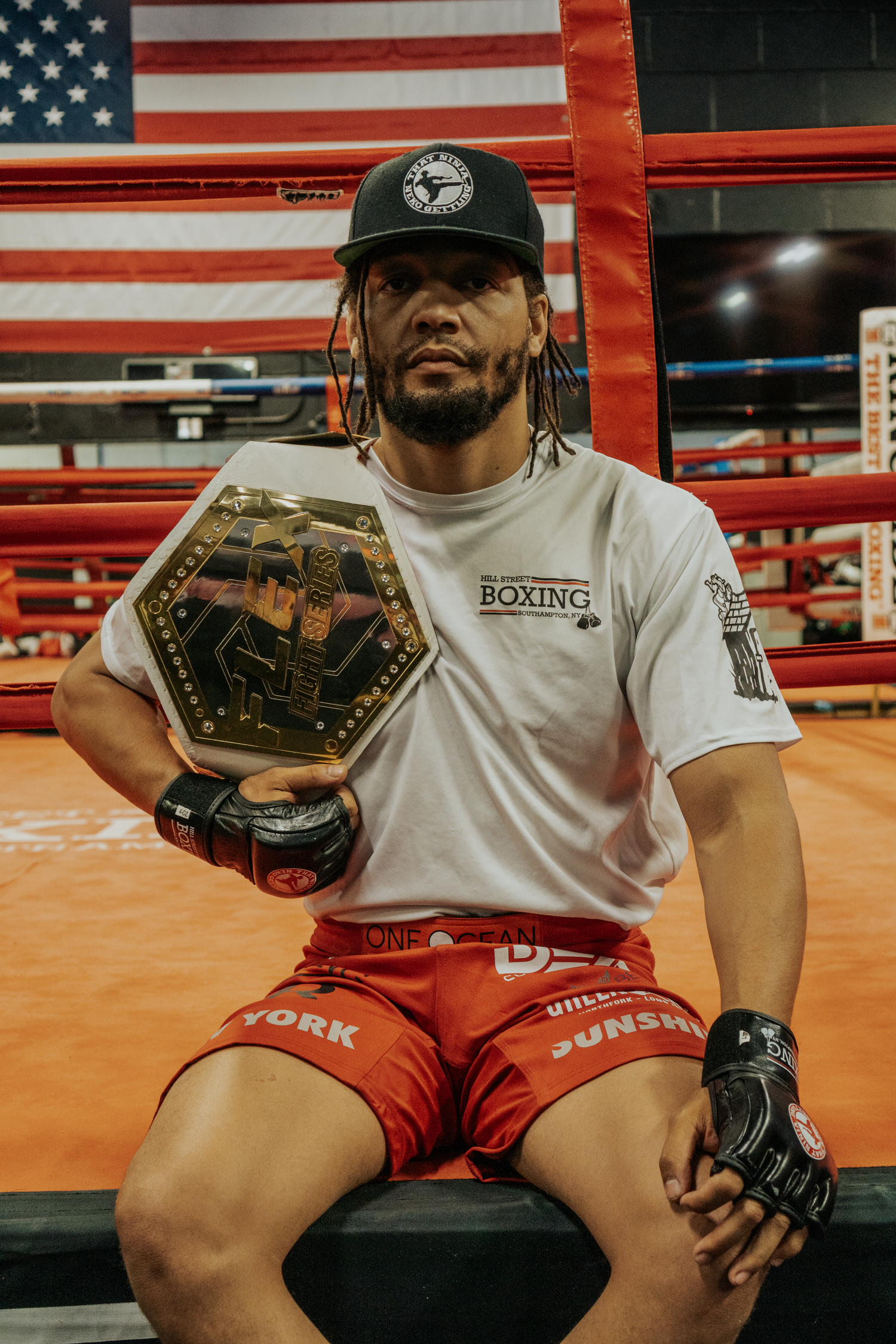 Neko Gettling won the Flex Fight Series amateur welterweight world title on June 22.    GRANT KEELAN