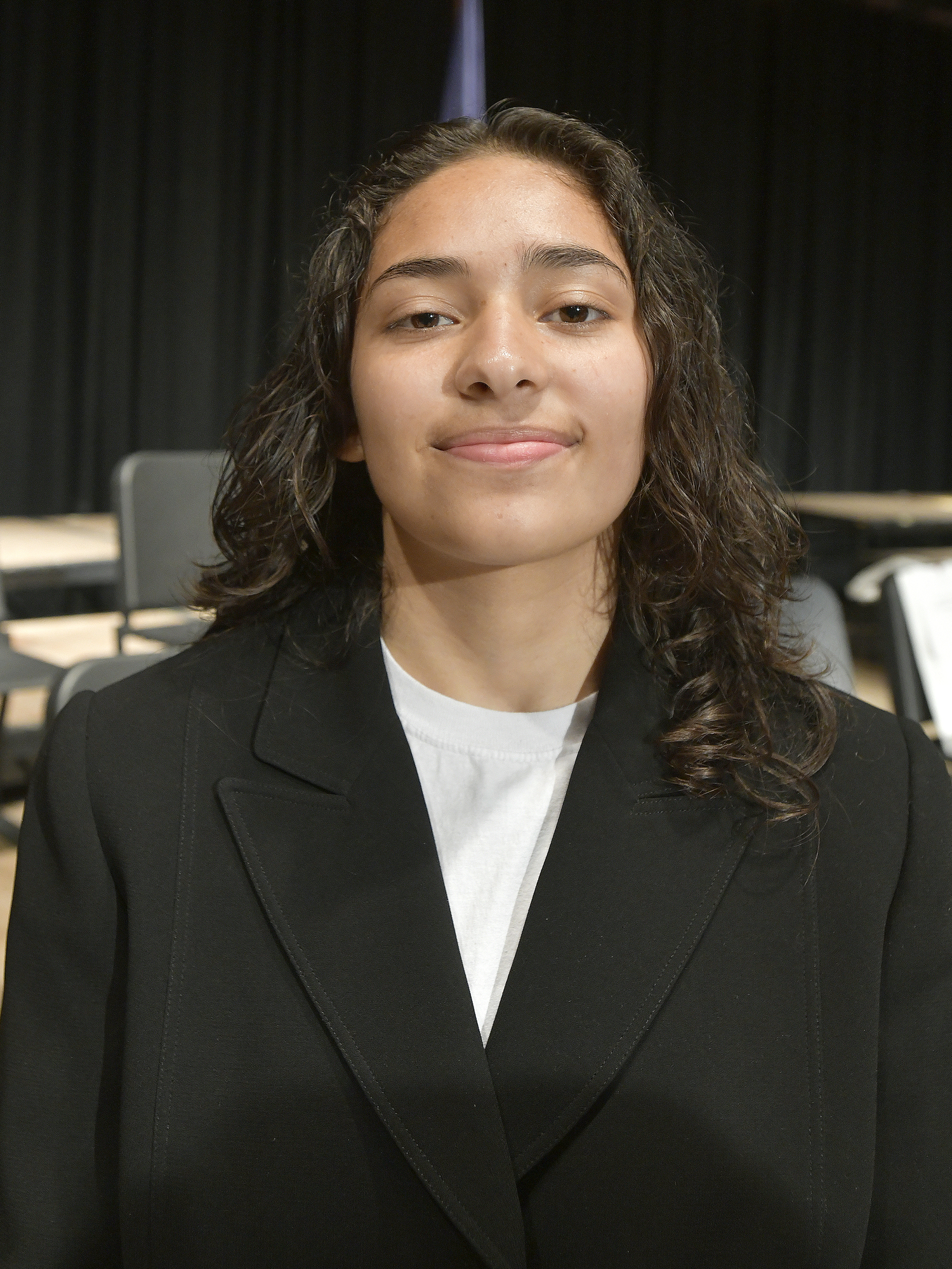 Hampton Bays Senior Karla Chavarria, United States Marine Corps.  DANA SHAW