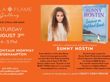 Sunny Hostin - New York Times Bestselling Author And Co-Host Of The View Book Signing At Stella Flame Gallery