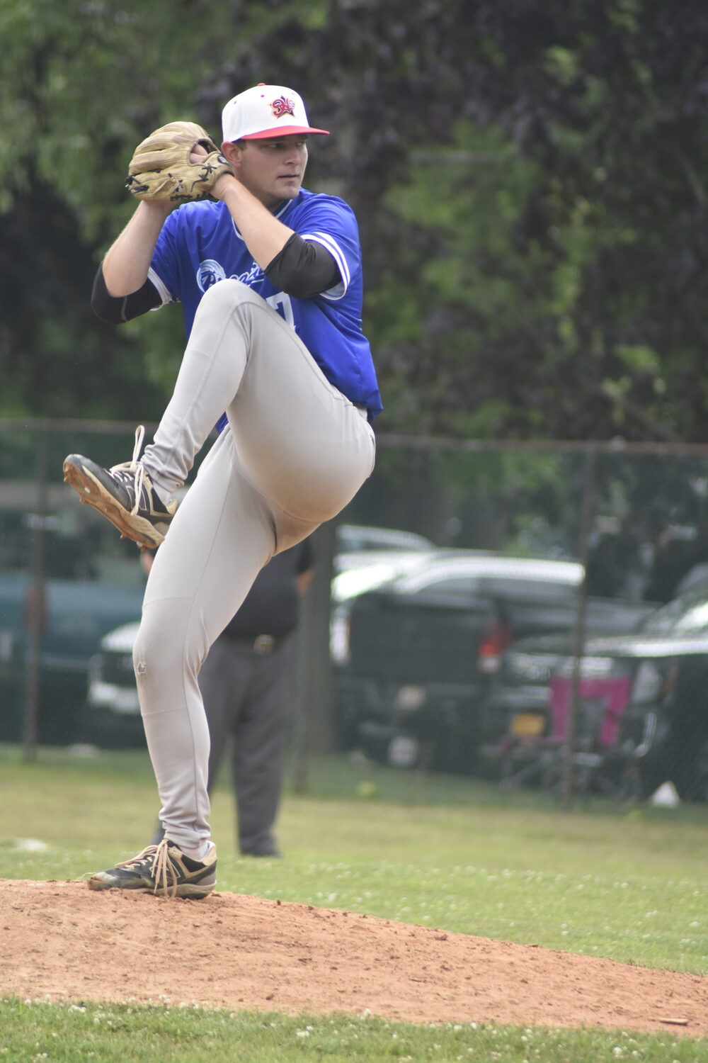 Southampton Breaker Joseph Wozny (Rochester Tech) pitched two innings of scoreless baseball with three strikeouts.  DREW BUDD