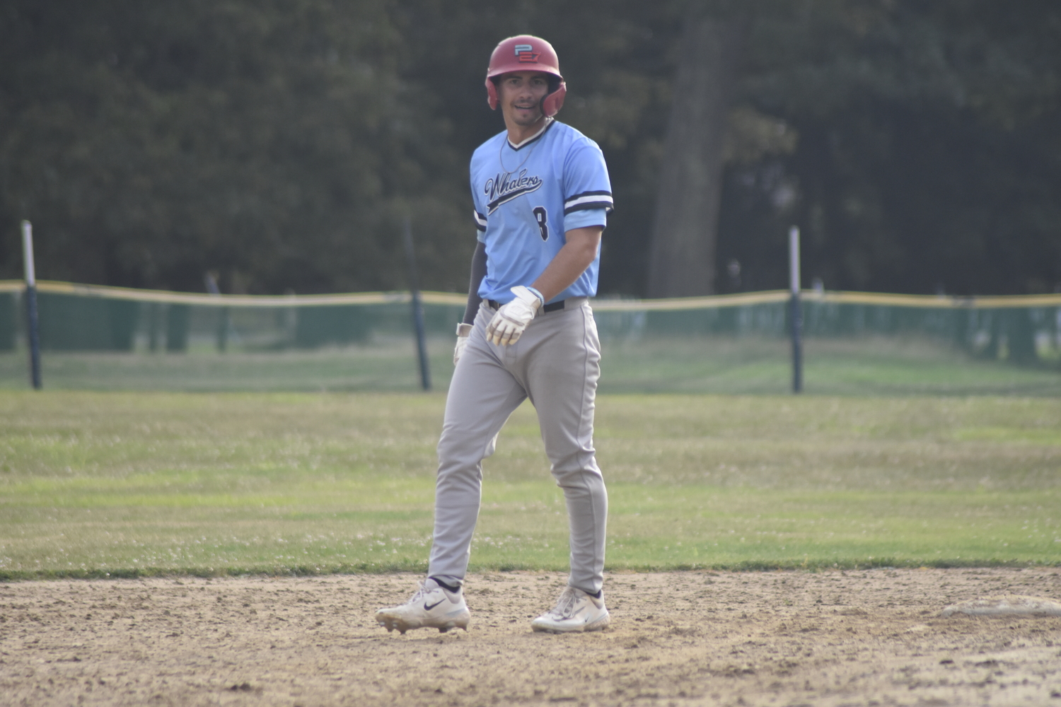 Sag Harbor Whaler Tucker Genovesi (St. Bonaventure) doubled and scored as part of the Blue Team's six-run comeback in the bottom of the ninth.   DREW BUDD