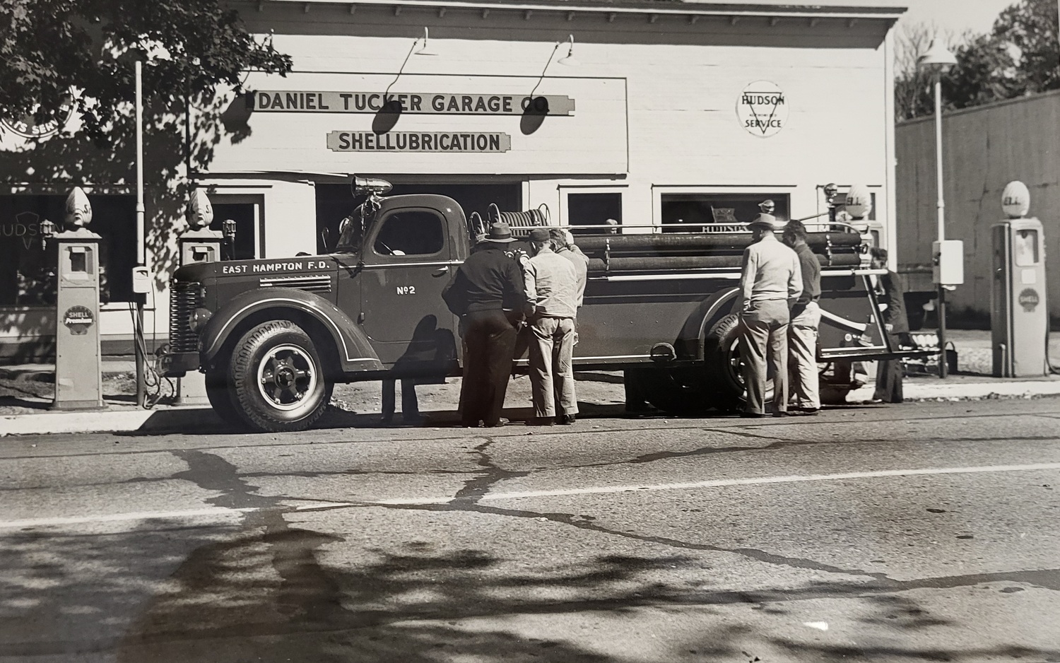 The Company 2 truck, in 1946 or 1947. FRITZ LEDDY