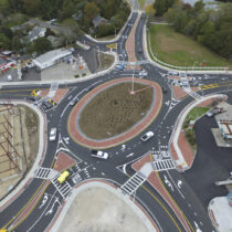 Traffic circles are a popular idea to alleviate traffic backups.