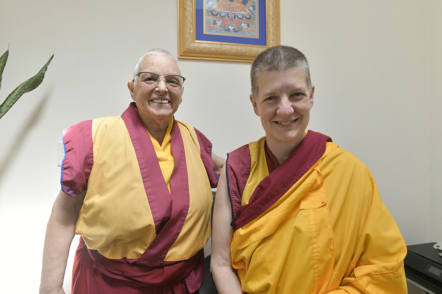 Kelsang Neyma and Kelsang Gechog.  DANA SHAW