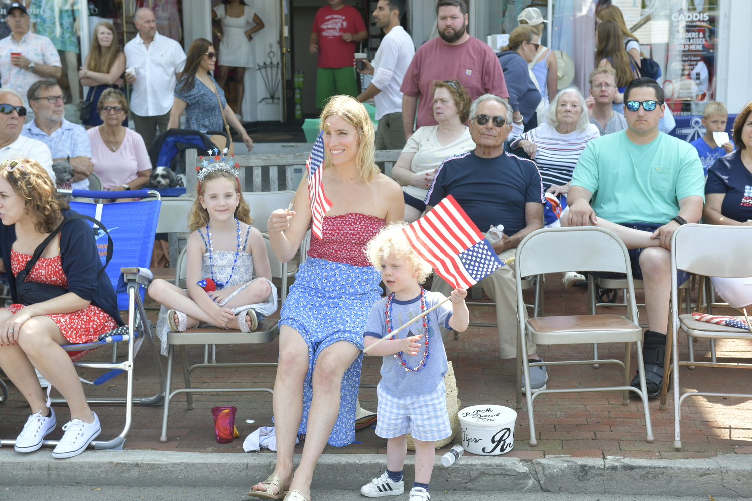 The July 4 parade in Southampton.