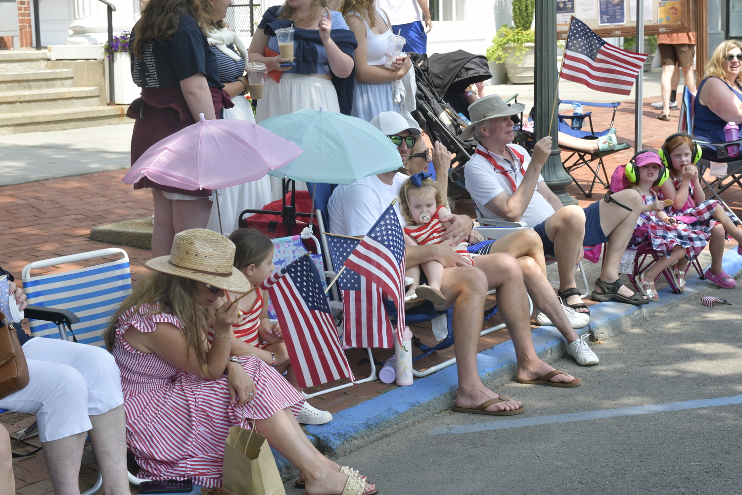 The July 4 parade in Southampton.