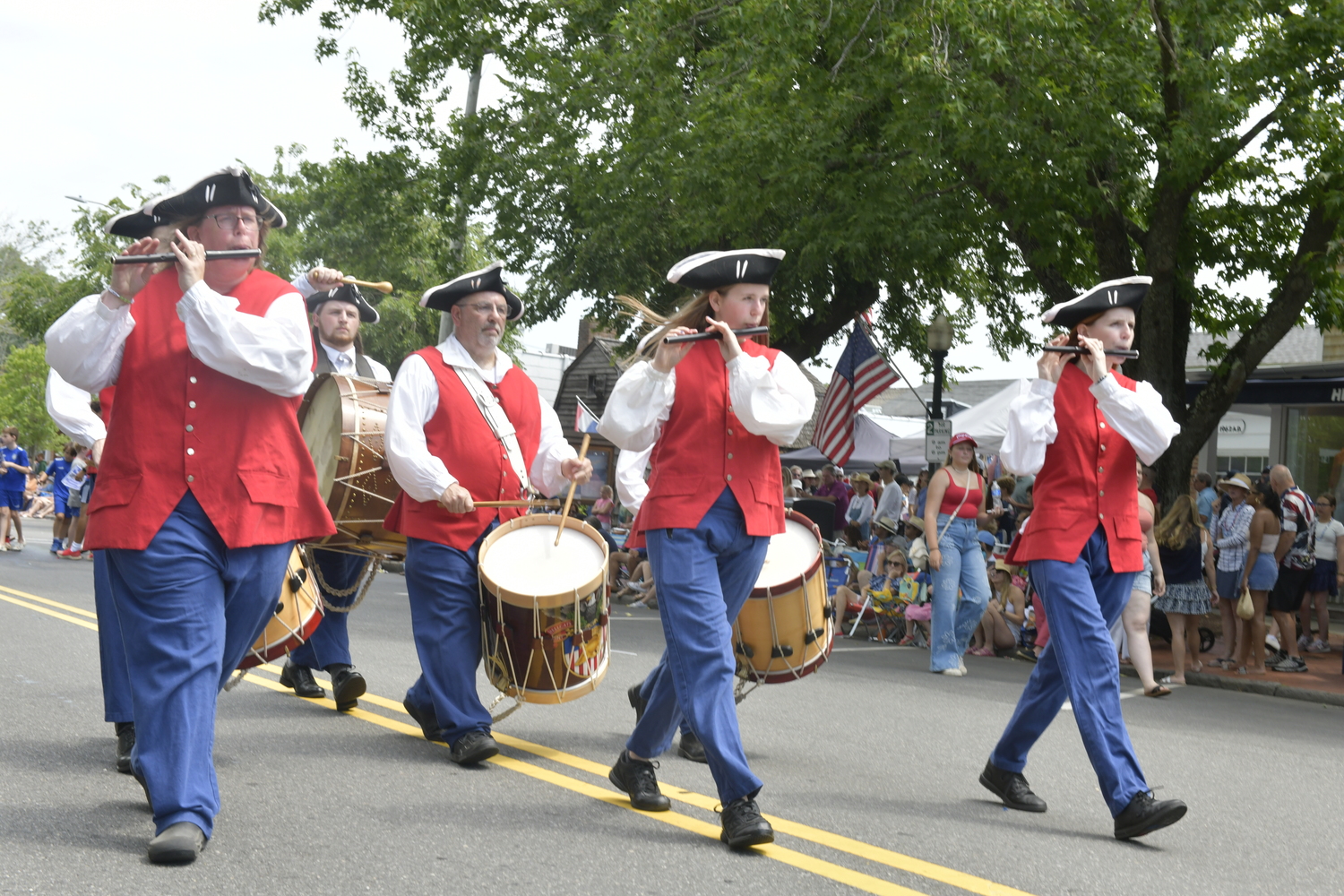 The July 4 parade in Southampton.