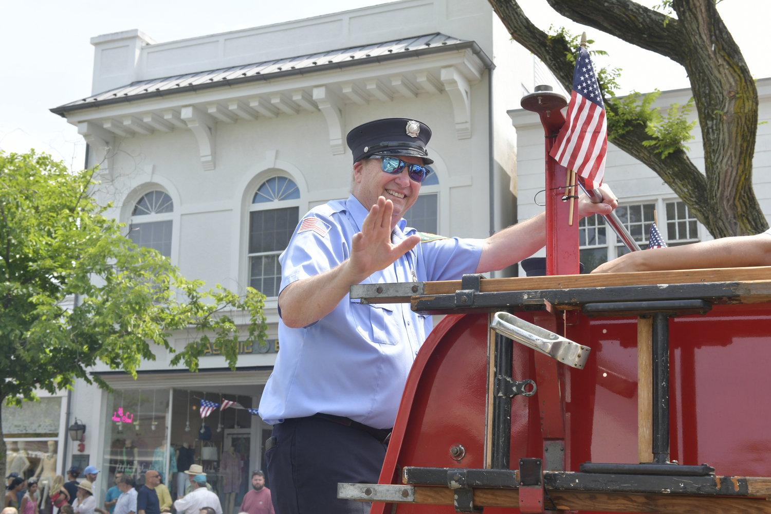 Ray Overton from the Westhampton Beach Fire Department.