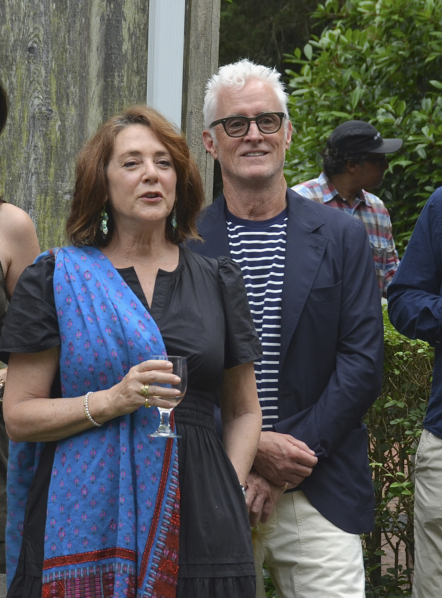 Honorees Talia Balsam and John Slattery at the Springs Food Pantry's 