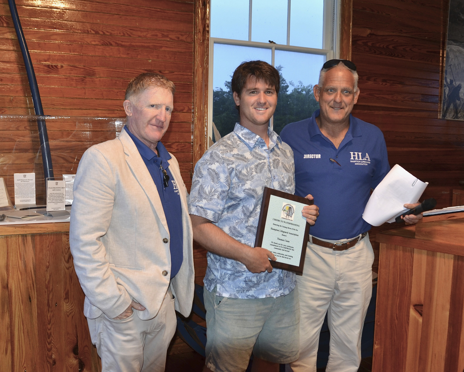 The Hampton Lifeguard Association honored local water people and unsung heroes of the sea at its second annual 