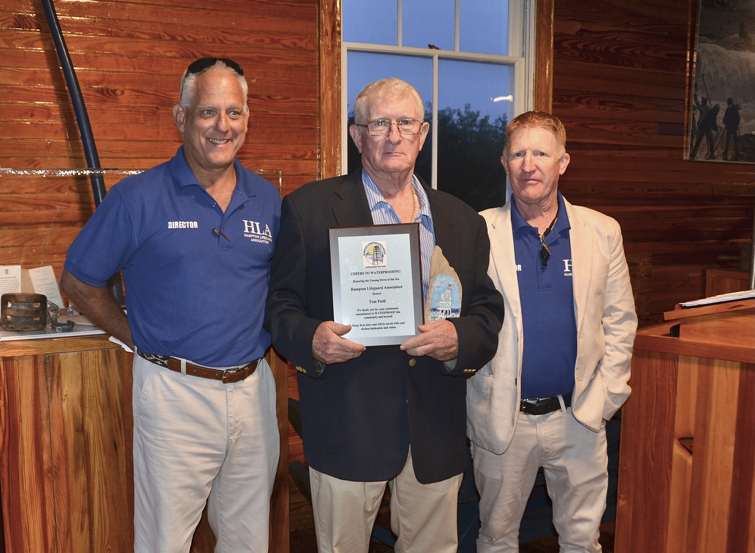 The Hampton Lifeguard Association honored local water people and unsung heroes of the sea at its second annual 