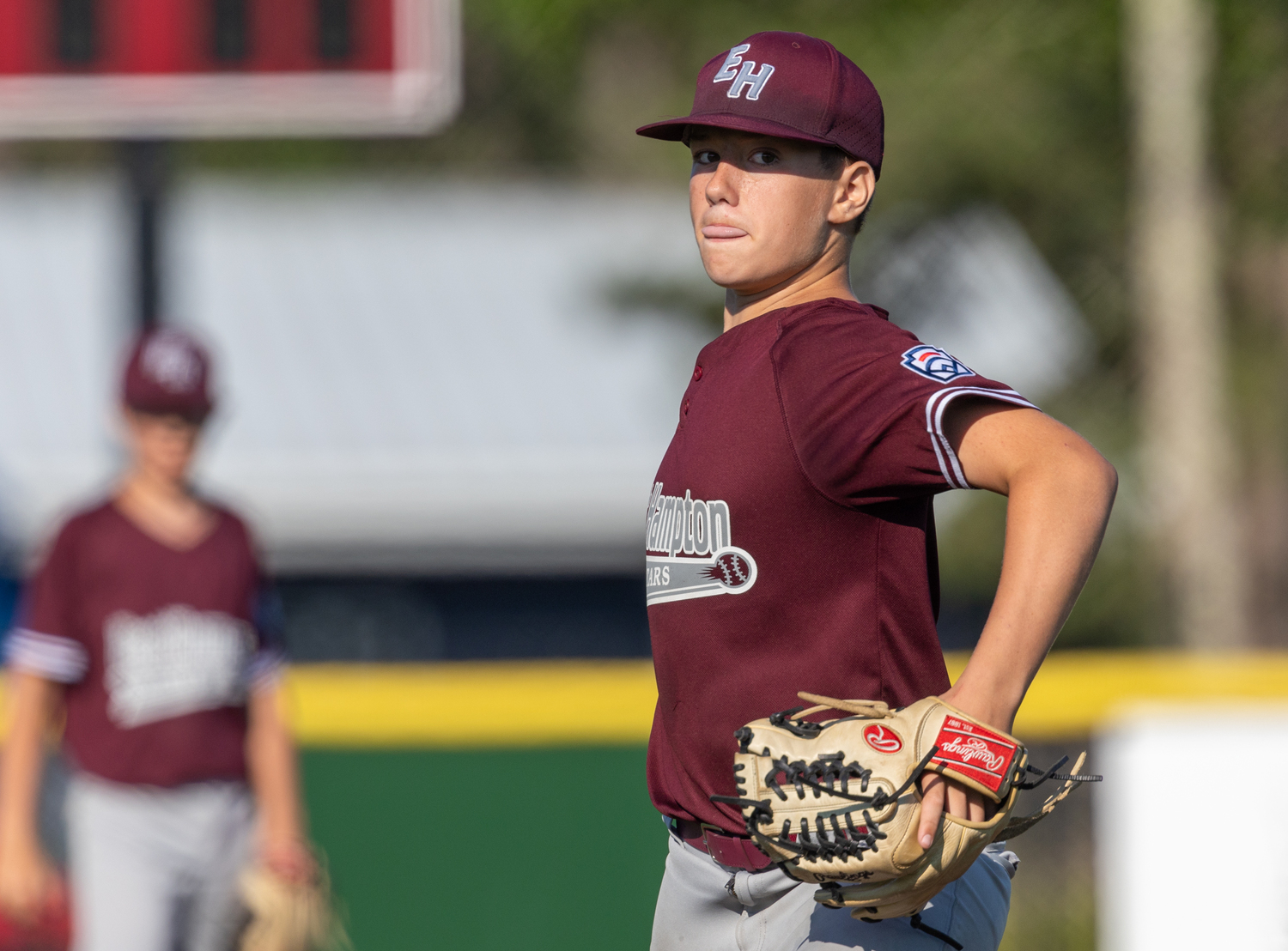 Ryan Balnis was on the bump for East Hampton on Monday.    RON ESPOSITO