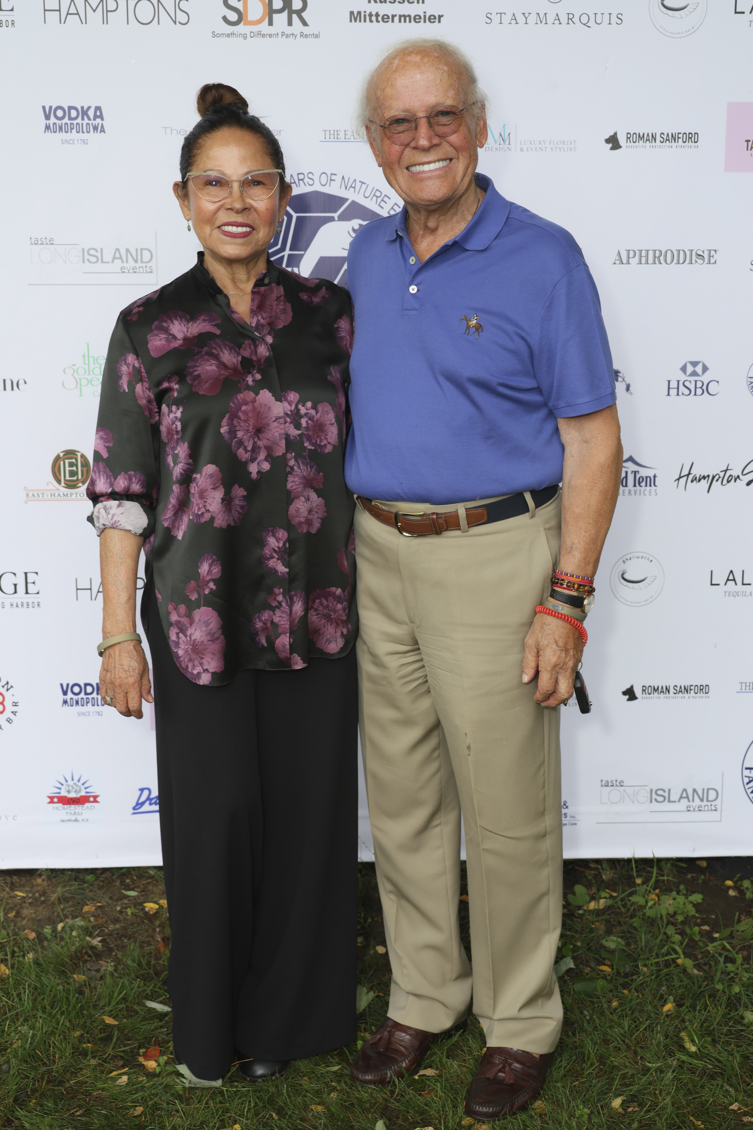 Sara and Bernard Kiembock at the South Fork Natural History Museum's 35th annual Summer Gala on Saturday evening.     Rob Rich/SocietyAllure.com