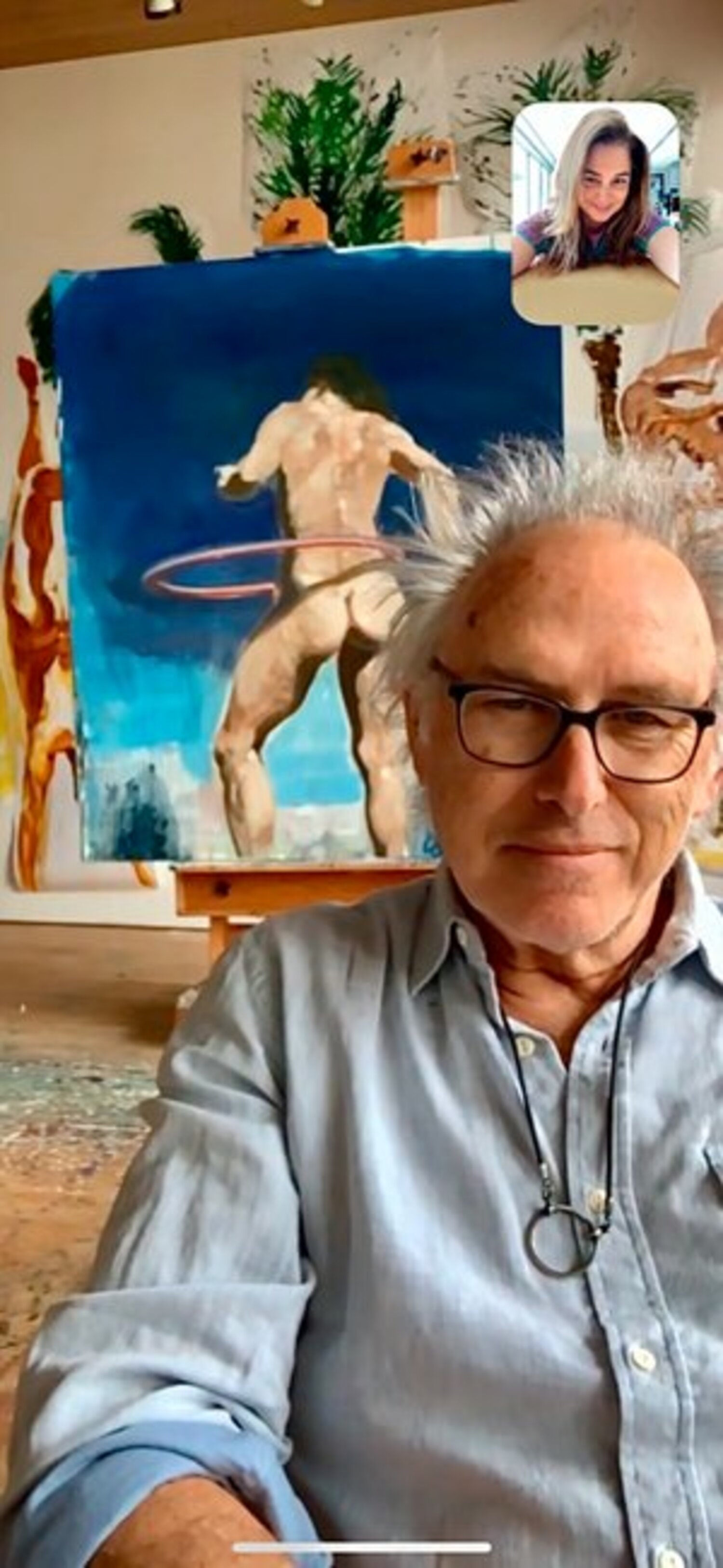 On August 28, Eric Fischl takes part in a talk on “Maryam Eisler Confined Artists – Free Spirits Conversations” at LongHouse Reserve. COURTESY LONGHOUSE RESERVE