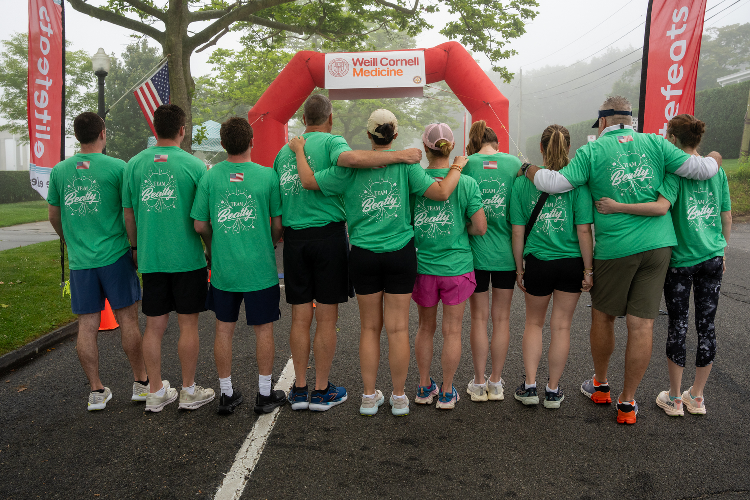 Team Beatty was one of the bigger teams running together in this year's race.  RON ESPOSITO