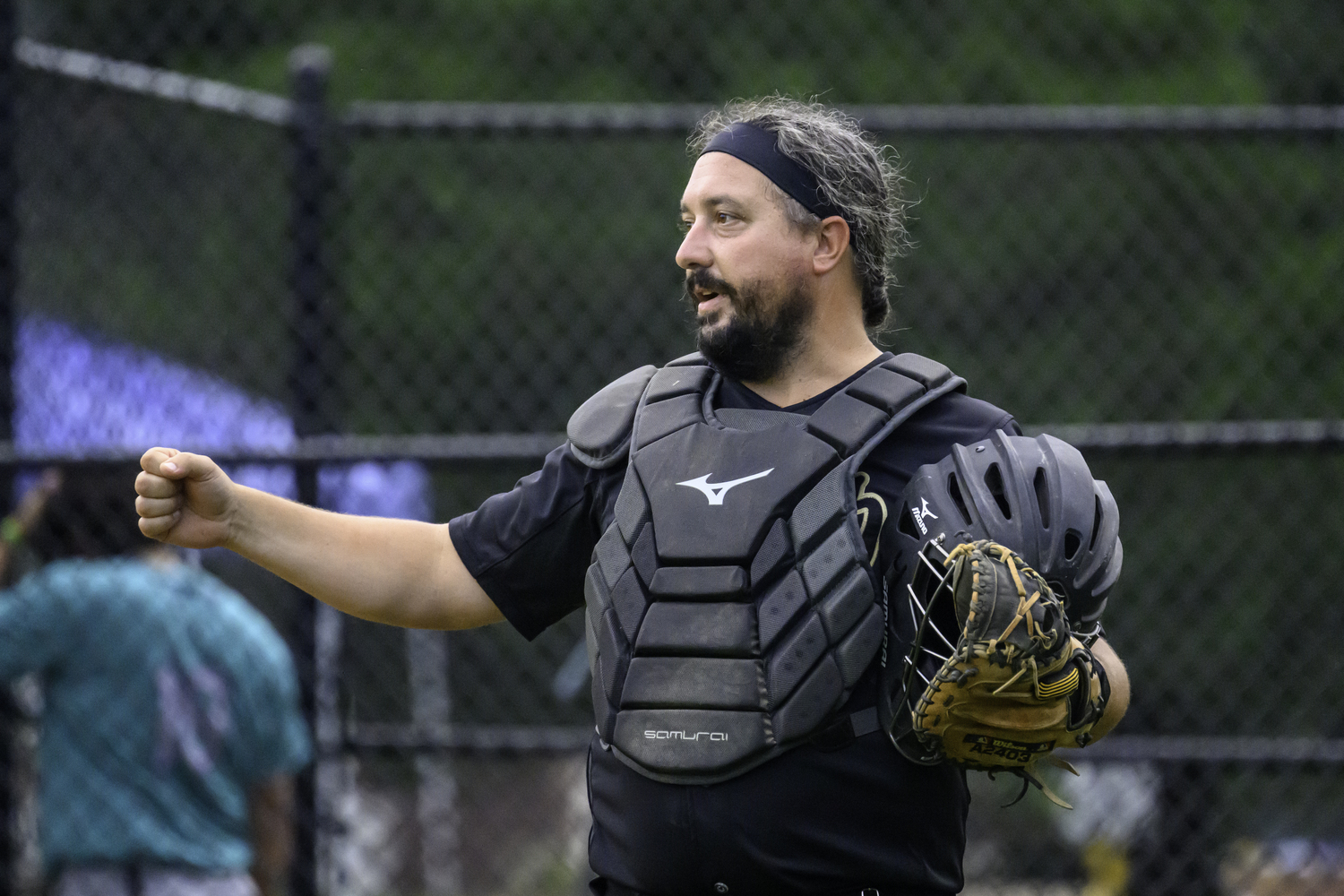 Ospreys catcher   MARIANNE BARNETT