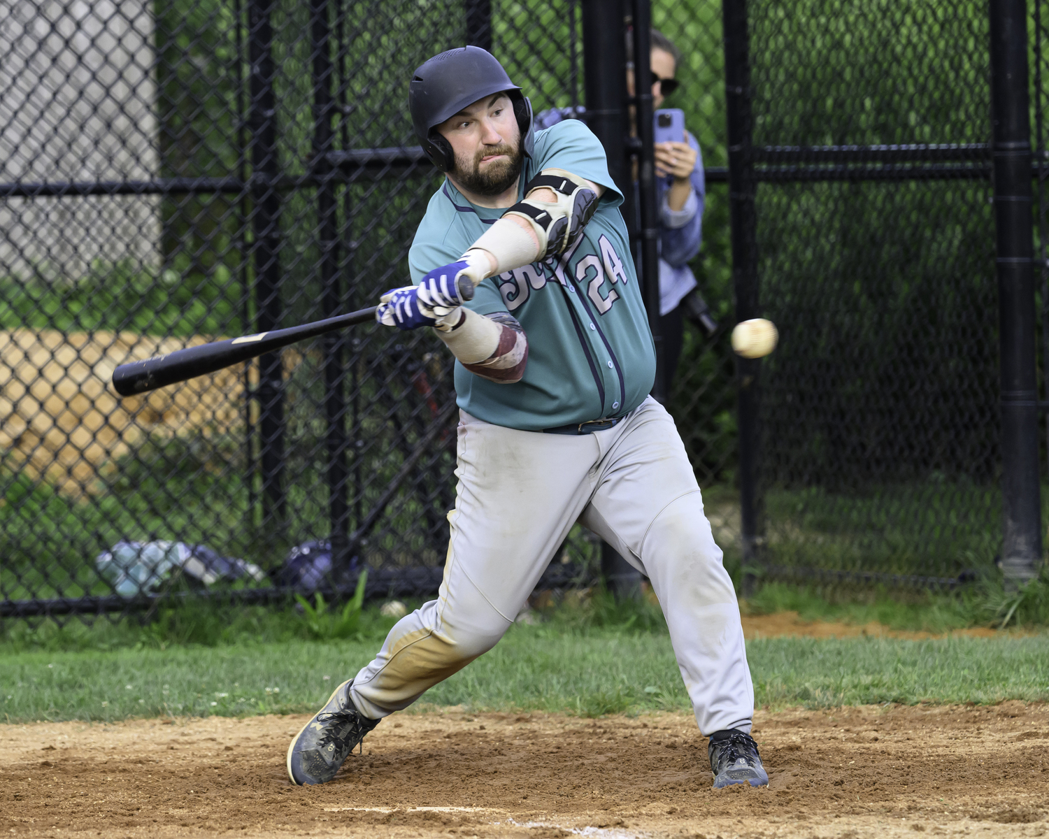 A Kraken batter gets ready to swing at a pitch.   MARIANNE BARNETT