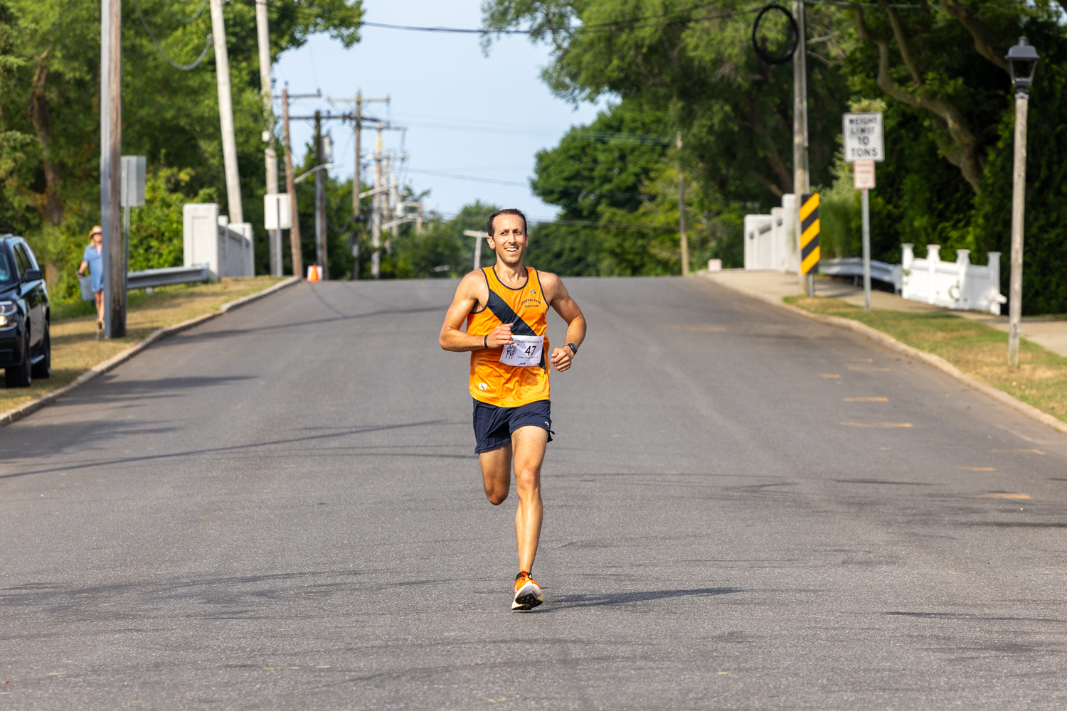 Jeffrey Ares of Westhampton Beach and New York City was this year's overall champion.   RON ESPOSITO