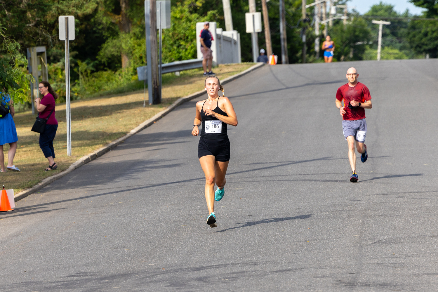 Katie Gleason of Westhampton and New York City was this year's female champion.   RON ESPOSITO