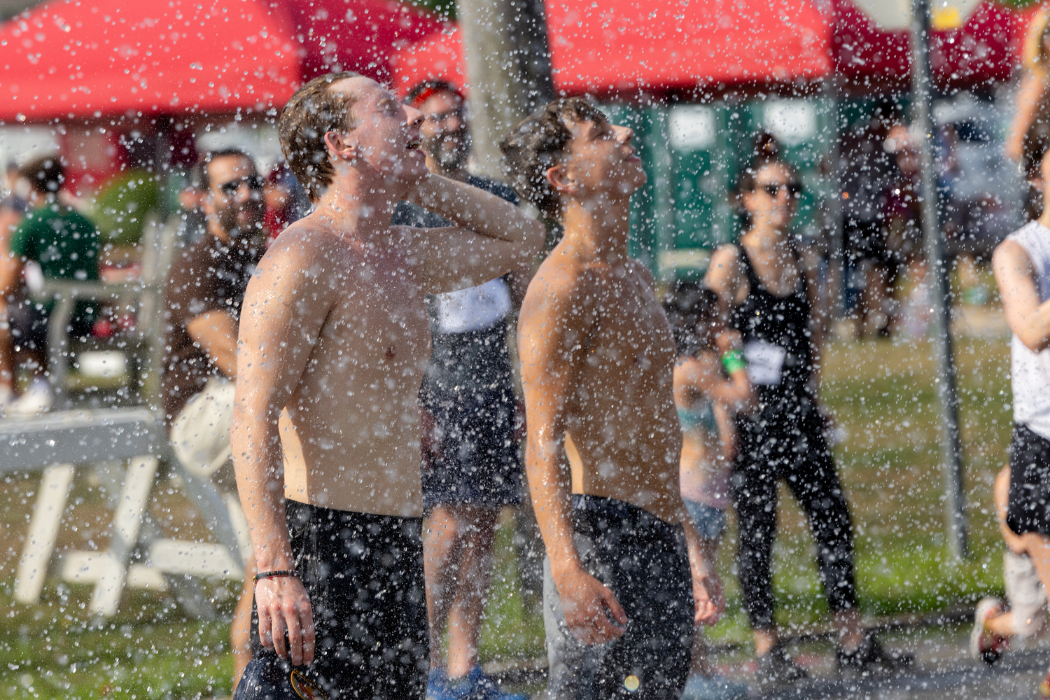 Cooling down.   RON ESPOSITO