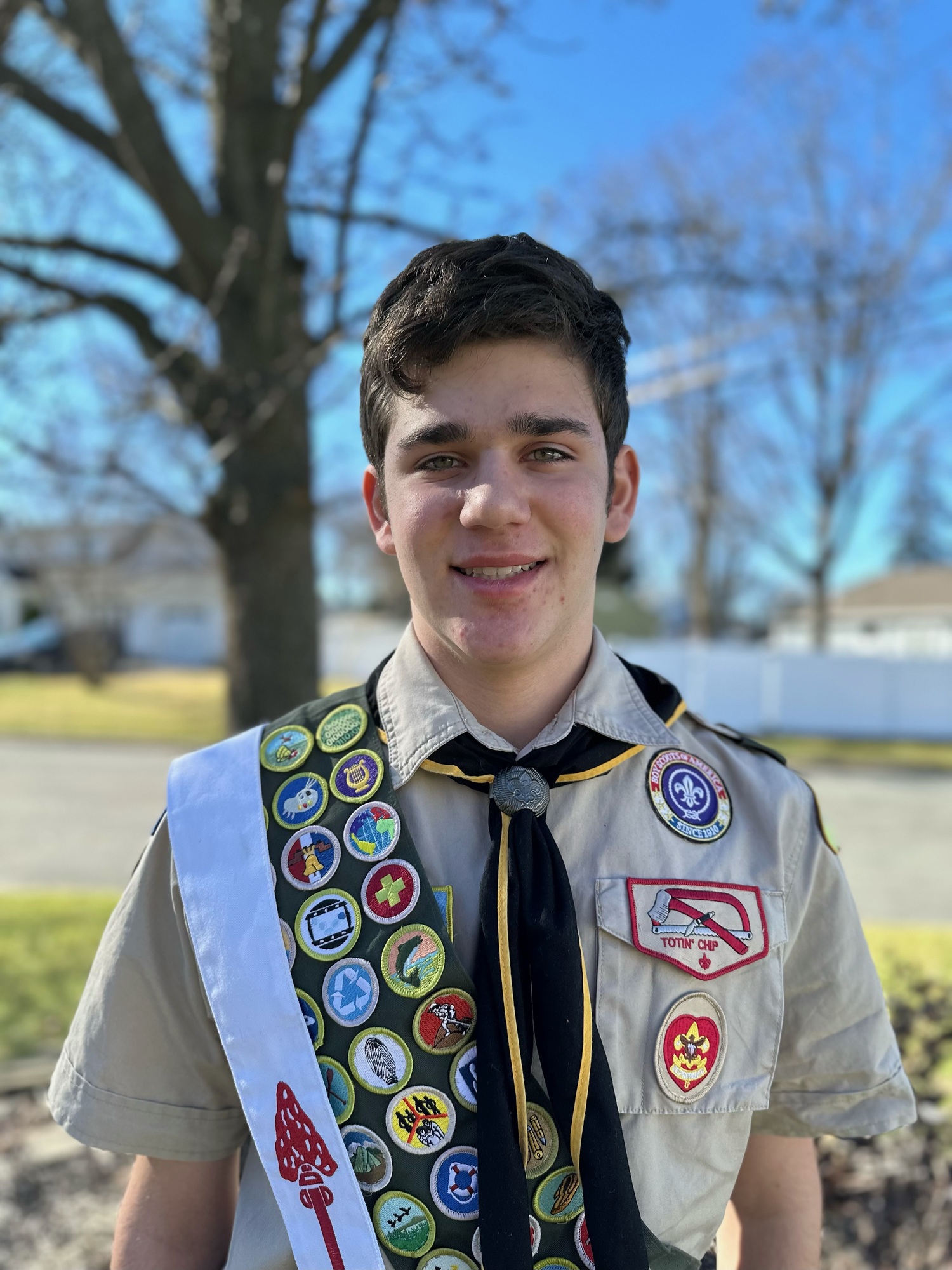 Kyle Johnson in his Boy Scout uniform. COURTESY KYLE JOHNSON