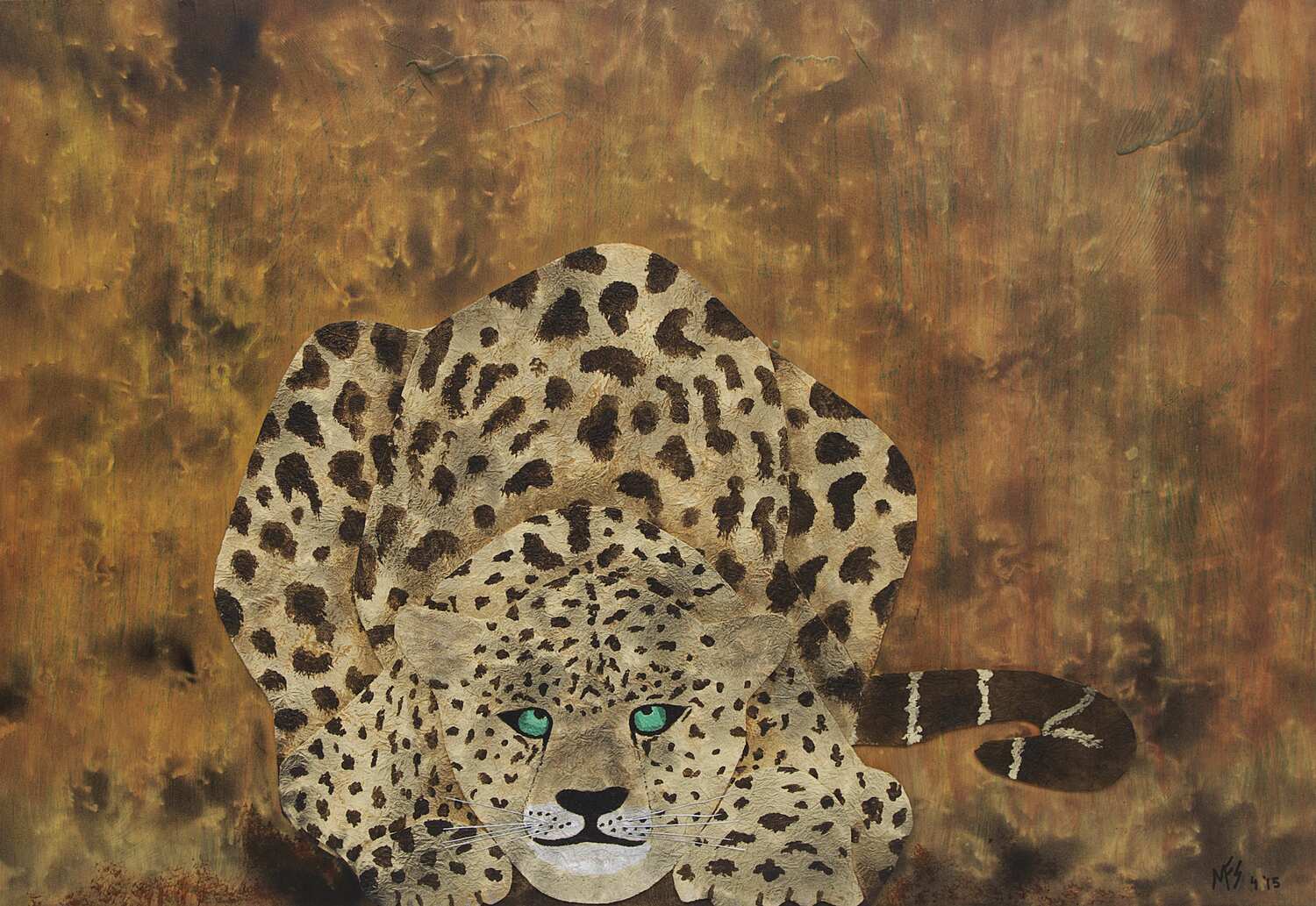 Animal-themed artwork by artist Mia Fonssagrives-Solow will be auctioned at “Wild Art,” an evening to support the World Wildlife Fund on August 9 in East Hampton. COURTESY THE ARTIST