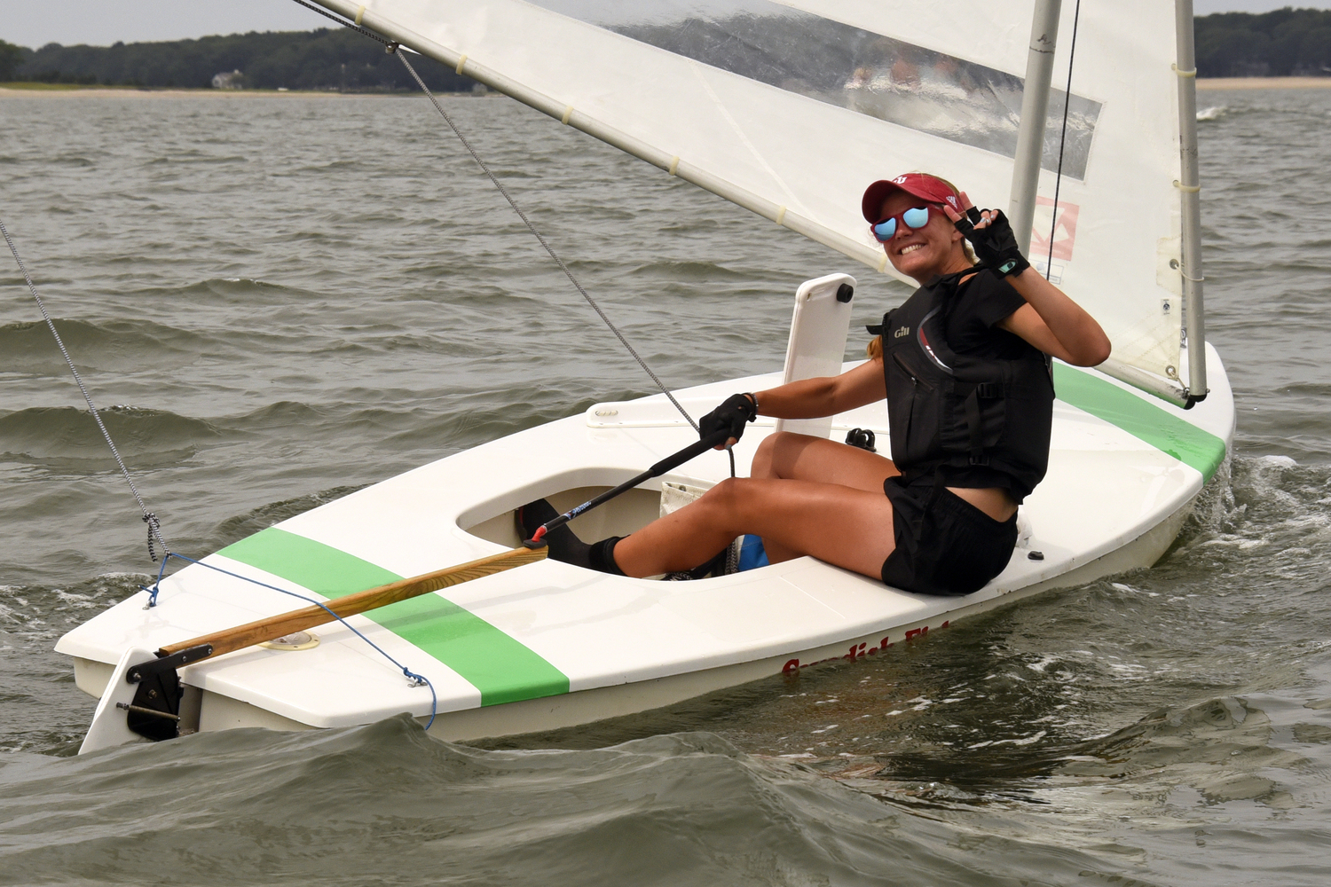 The World’s Longest Sunfish Race was hosted by Southold Yacht Club on July 20.   MICHAEL MELLA