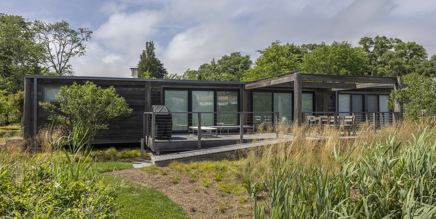 The Julian and Barbara Neski House in Water Mill. JOHN MUSNICKI