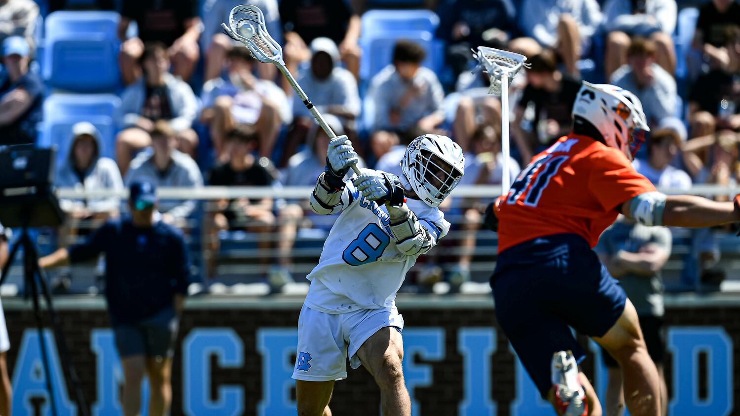 Owen Duffy tied for a team-leading 32 goals, which also tied the attackman for most goals in a single season by a University of North Carolina freshman in program history. UNC Athletics