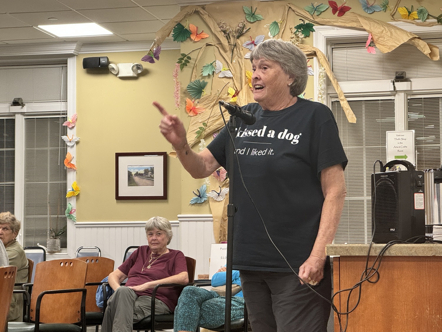 Residents of Hampton Groves Beach Association,  like Lynn and Gail Murcott, whose homes neighbor the tribe's Westwoods property, said the clearing of land by the tribe was destructive to their quality of life. MICHAEL WRIGHT