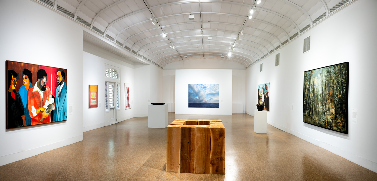 An installation view of 