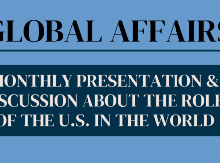 Global Affairs - The Role of the United States in the World