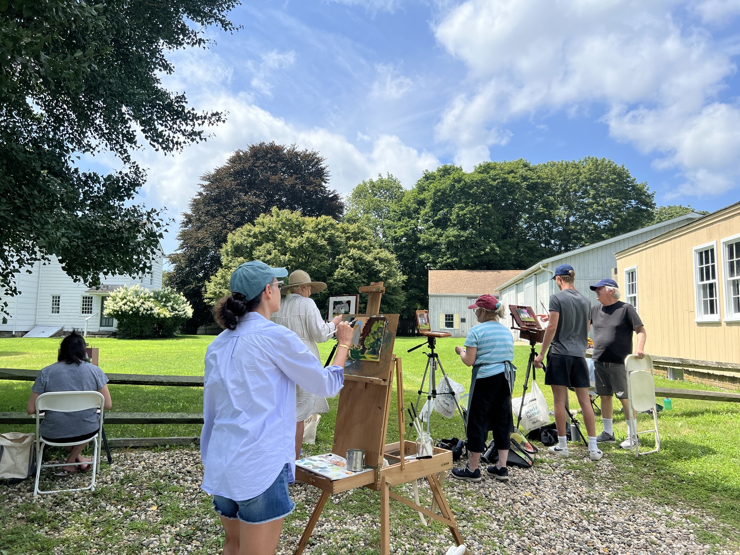 Description*
The Bridgehampton Museum hosted a series of plein air workshops over the summer and the works that were created will be on display in a new exhibit. COURTESY BRIDGEHAMPTON MUSEUM