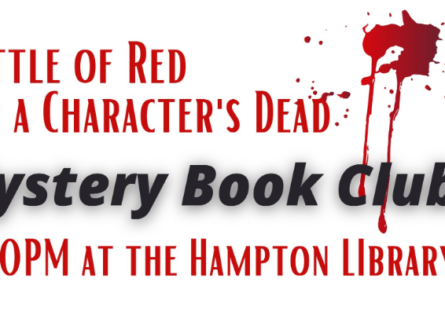 Bottle of Red and a Character’s Dead Mystery Book Club