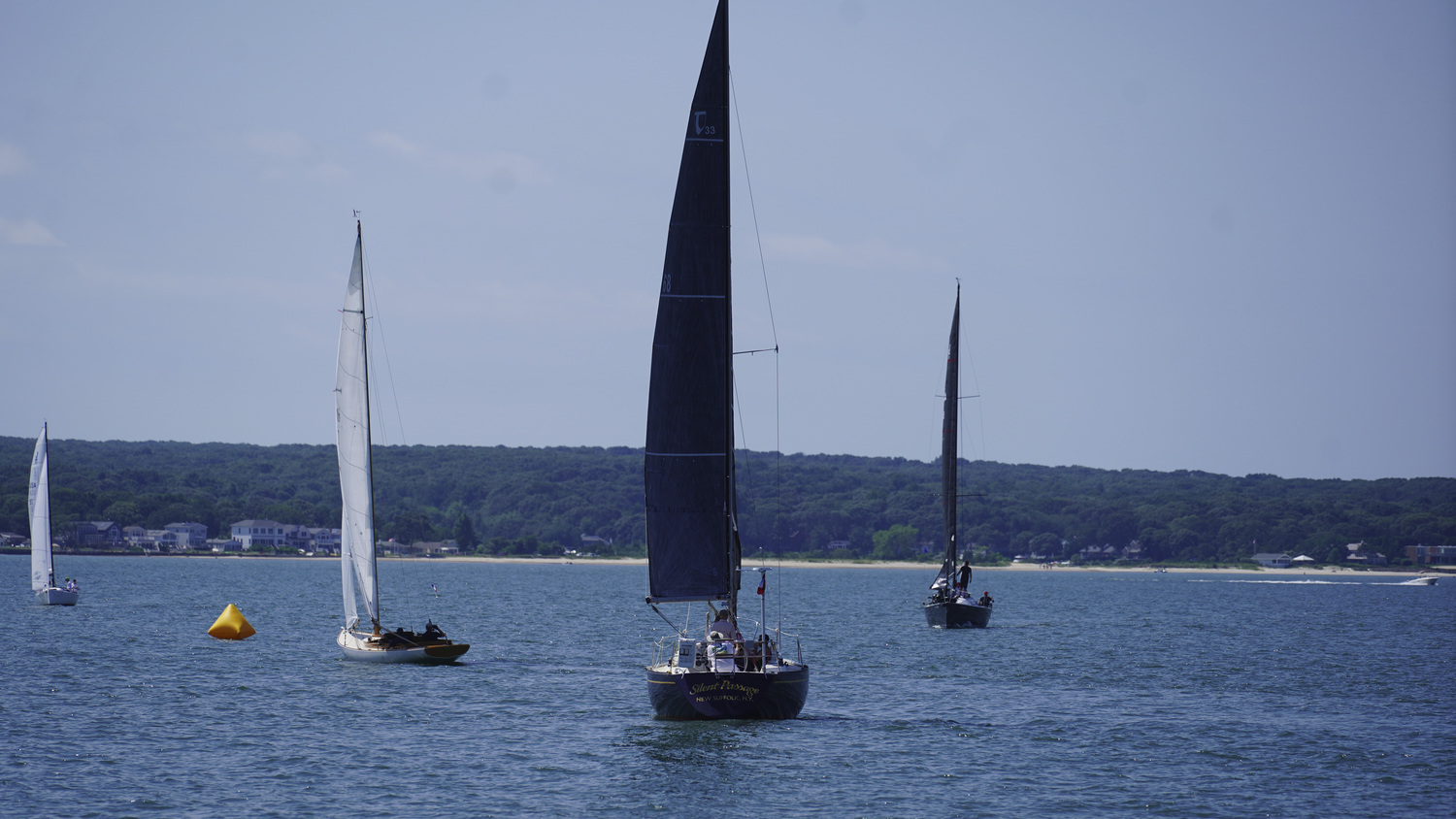 The Antigua & Barbuda Hamptons Challenge Regatta in Noyac Bay on Saturday.