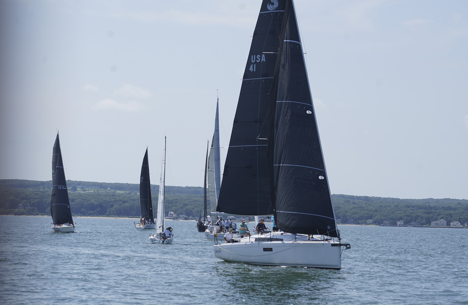 The Antigua & Barbuda Hamptons Challenge Regatta in Noyac Bay on Saturday.