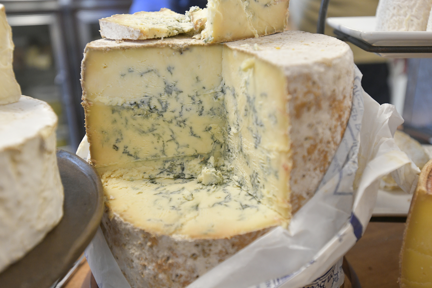 Various cheeses at Michael at Cavaniola’s Gourmet Cheese Shop in Sag Harbor.  DANA SHAW