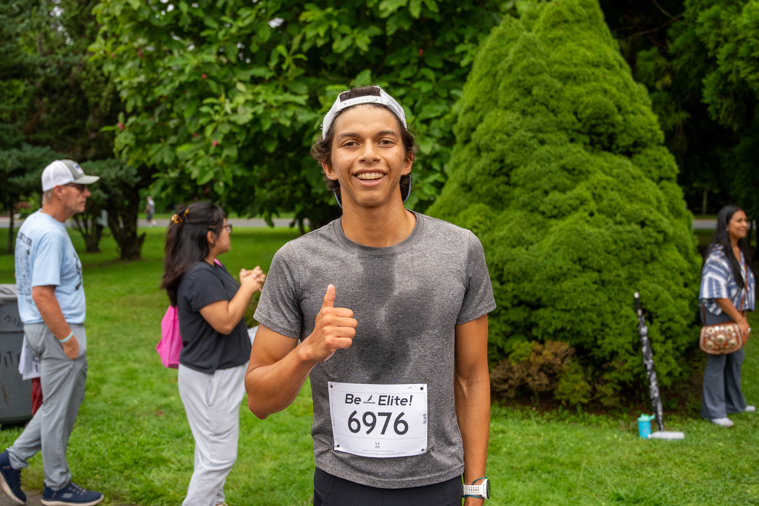 Edmar Gonzalez-Nateras placed second overall in the race.   RON ESPOSITO