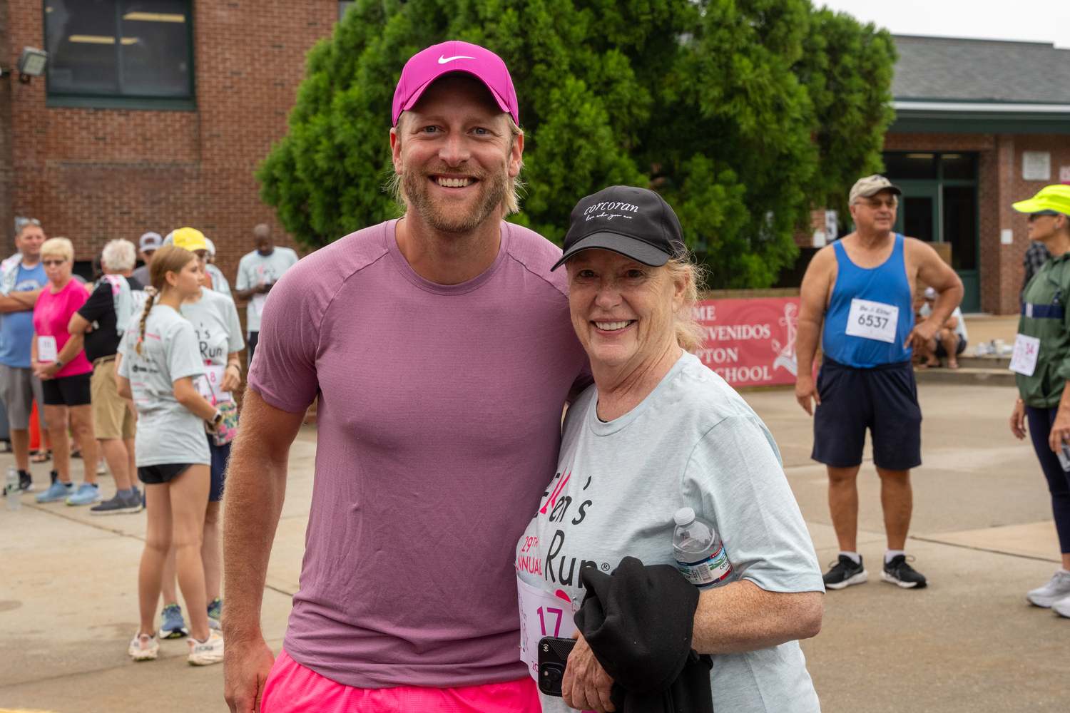 Dr. Nick Epley and Mary Slattery.   RON ESPOSITO