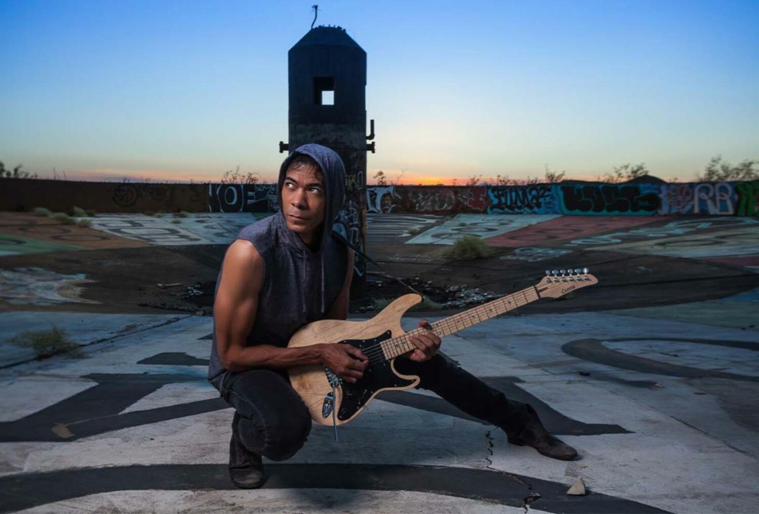 Rock/fusion guitarist Greg Howe performs at The Suffolk on August 22. COURTESY THE SUFFOLK