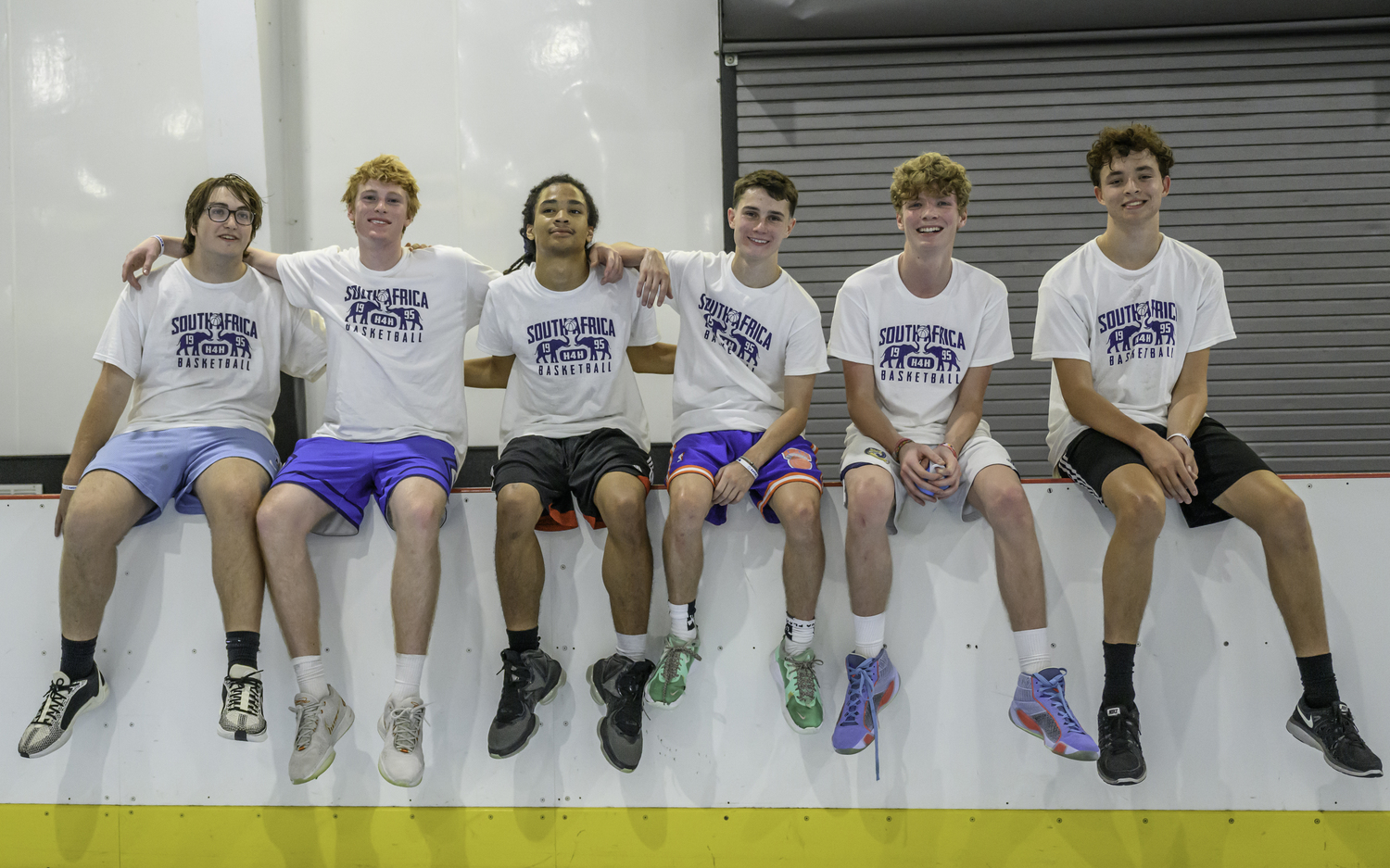 Players at the third annual Hoops 4 Hope East End 3's 3-on-3 basketball tournament at Sportime Amagansett on Saturday.   MARIANNE BARNETT