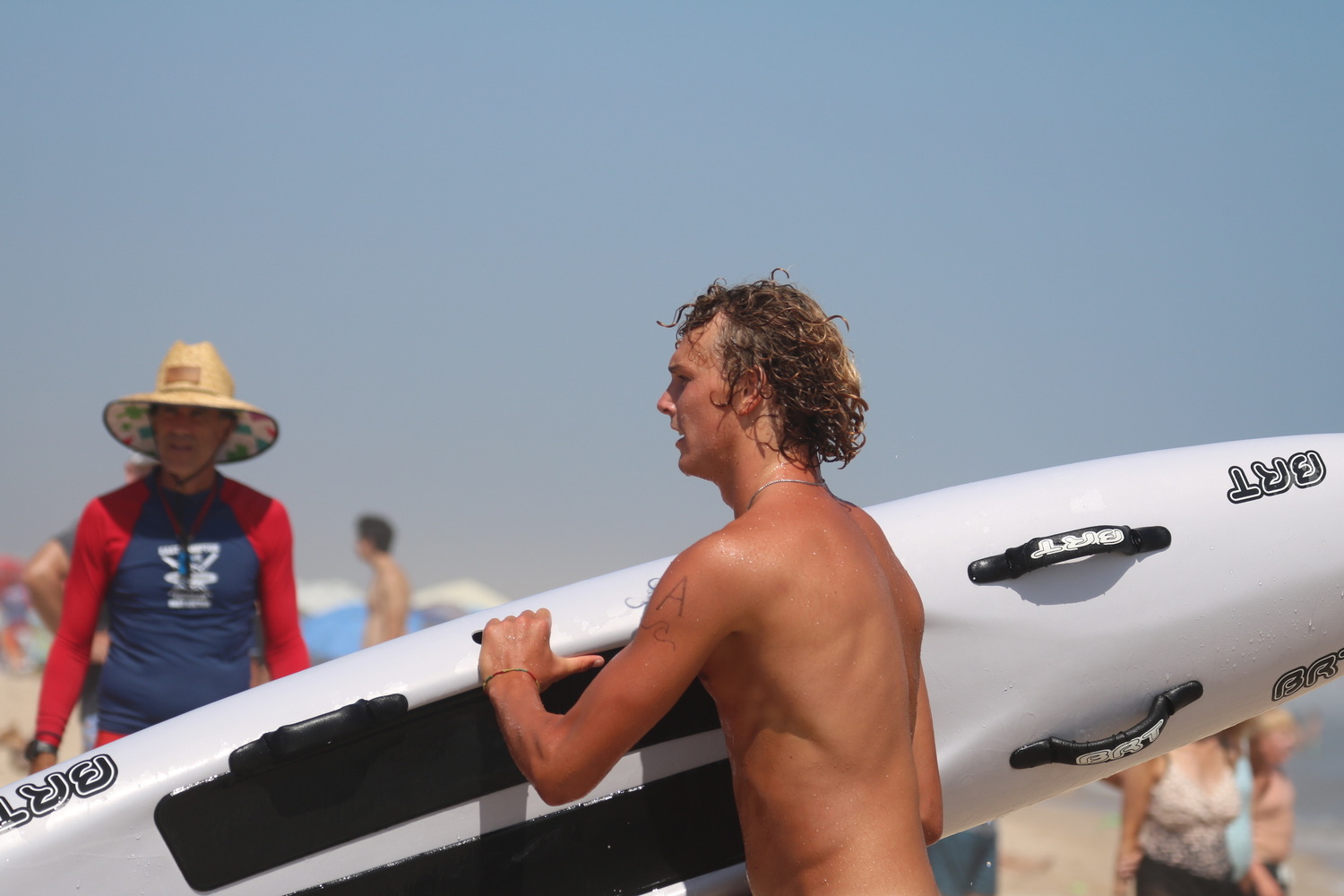 East Hampton Town hosted its 33rd annual Junior Lifeguard Tournament at Atlantic Avenue Beach in Amagansett on both Saturday and Sunday.    CINTIA PARSONS